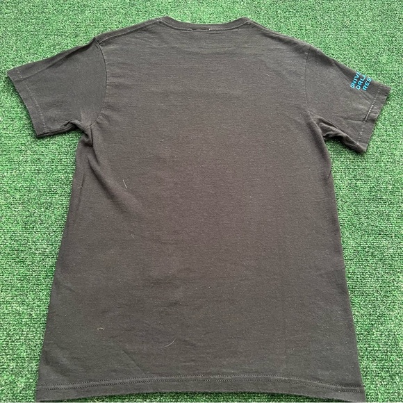 Vintage Universal Studios Blue Man Group Band Black T Shirt Size S 17X26.5 - Picture 7 of 9